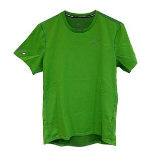 Nike Running Dri-Fit Green Short Sleeve Men's Size Small T-Shirt